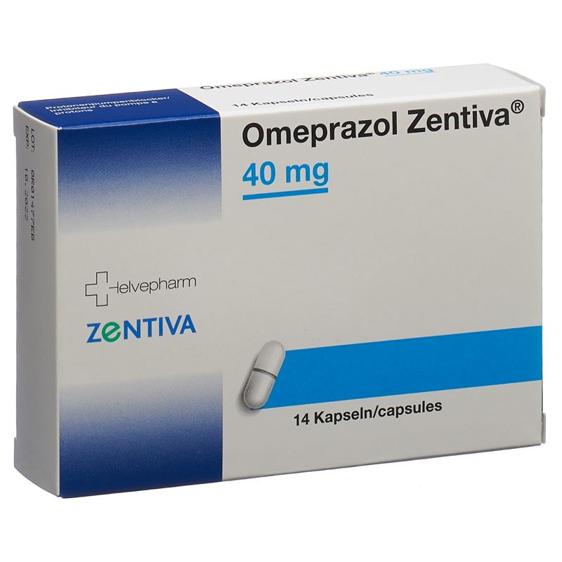 OMEPRAZOL Zentiva Kaps 40 mg 14 Stk