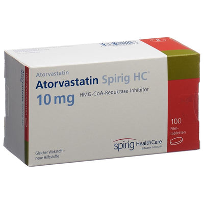 ATORVASTATIN Spirig HC Filmtabl 10 mg 100 Stk