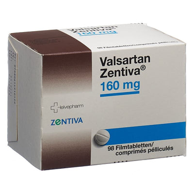 VALSARTAN Zentiva Filmtabl 160 mg 98 Stk