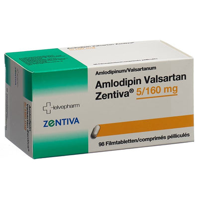 AMLODIPIN VALSARTAN Zentiva Filmtabl 5/160 98 Stk