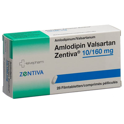 AMLODIPIN VALSARTAN Zentiva Filmtabl 10/160 28 Stk