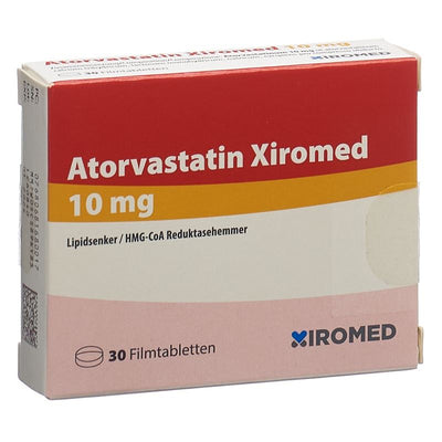 ATORVASTATIN Xiromed Filmtabl 10 mg 30 Stk