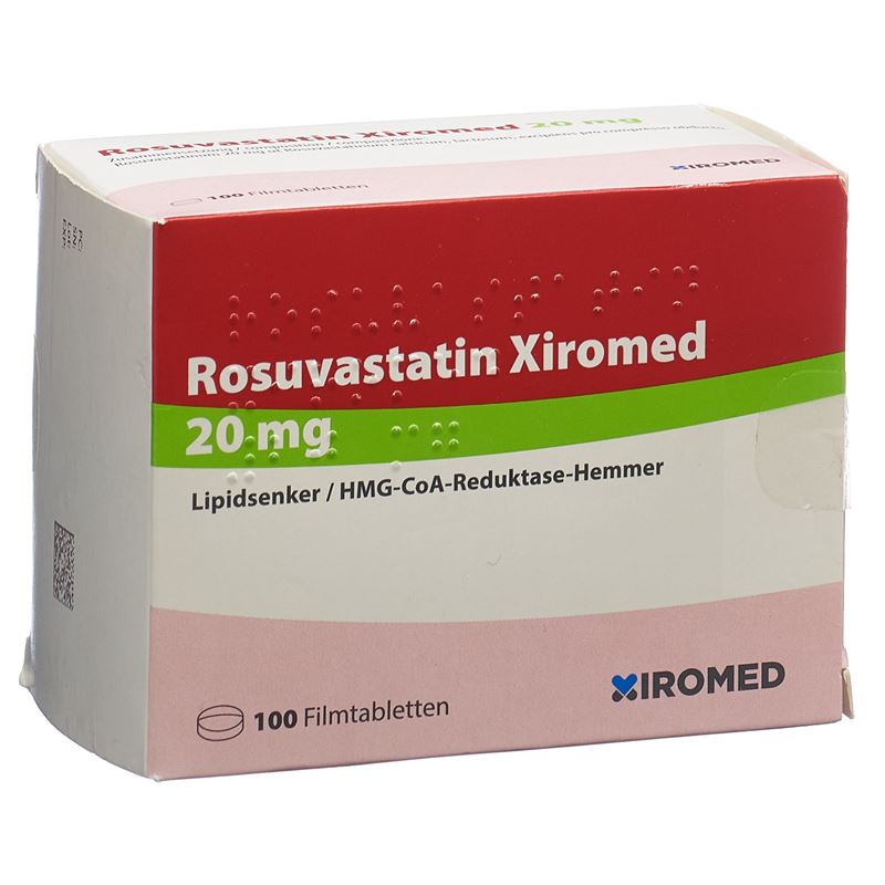 ROSUVASTATIN Xiromed Filmtabl 20 mg 100 Stk