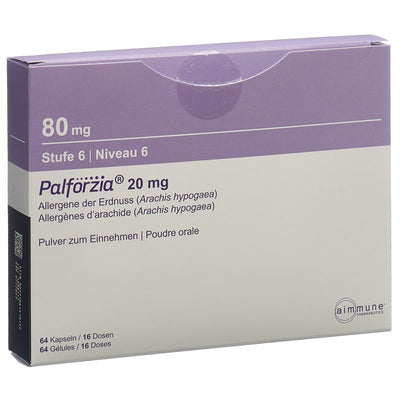 PALFORZIA Stufe 6 Plv 20 mg 64 Stk
