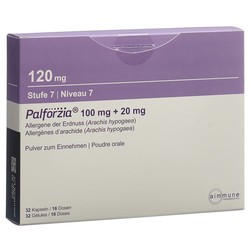 PALFORZIA Stufe 7 Plv 16x20mg/16x100mg 32 Stk