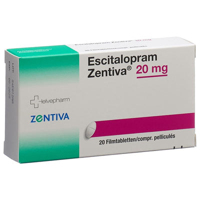 ESCITALOPRAM Zentiva Filmtabl 20 mg 20 Stk