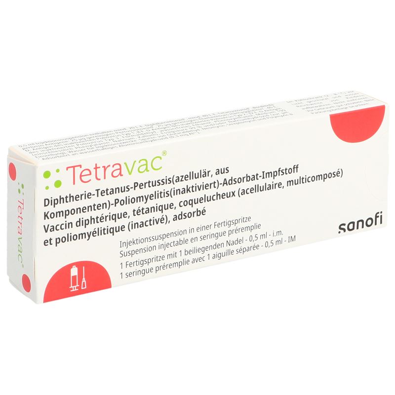 TETRAVAC Inj Susp mit 1 Nadel Fertspr 0.5 ml