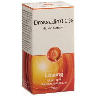 DROSSADIN Lös 0.2 % orange Fl 200 ml